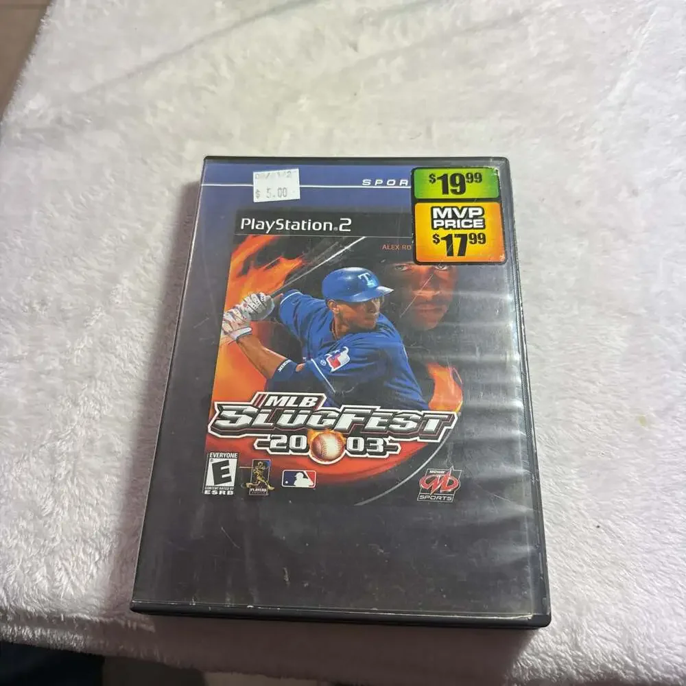 MLB SlugFest 2003 PlayStation 2 PS2 Game